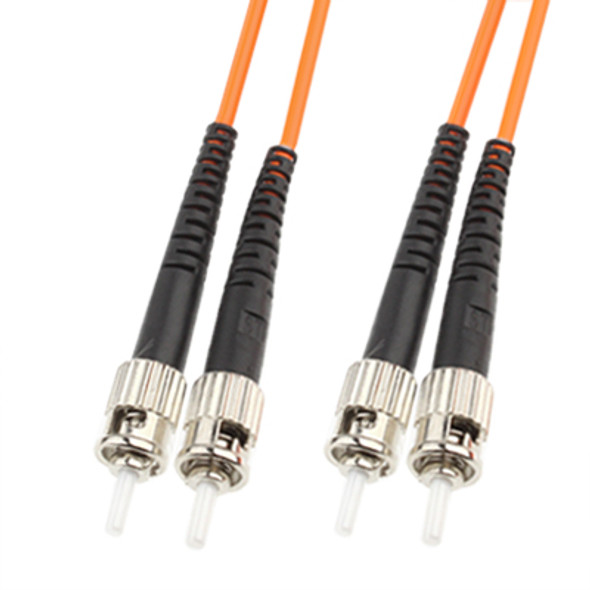 ST-ST Dual-Core Multi Mode Fiber Optic Jumper