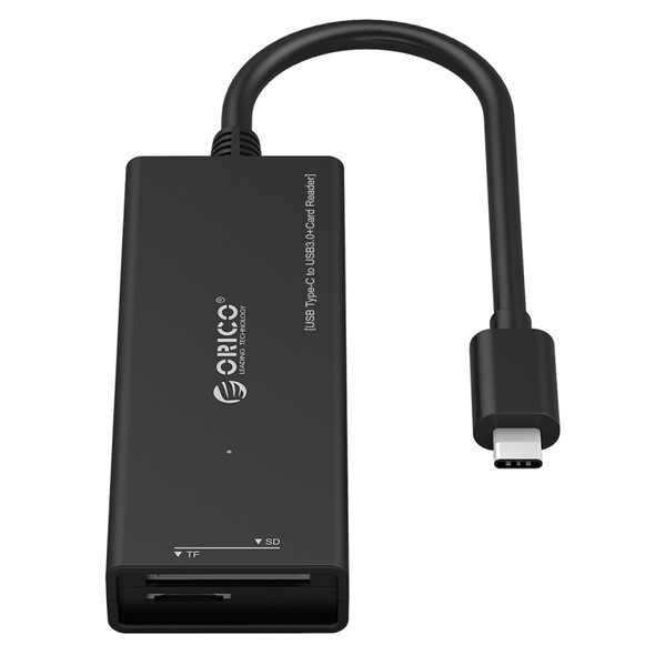 ORICO CH3SF USB-C / Type-C High Speed USB 3.0 HUB with Card Reader TF / SD Function for Laptops(Black)