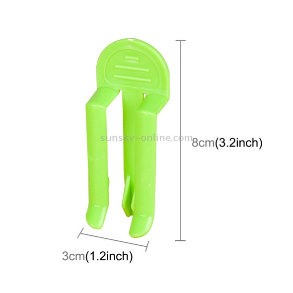 4 PCS Universal Trash Bag Fixed Clip Waste Basket Rubbish Bin Garbage Can Clamp Rubbish Clip Non-slip Garbage Bag Clip, Random Color Delivery