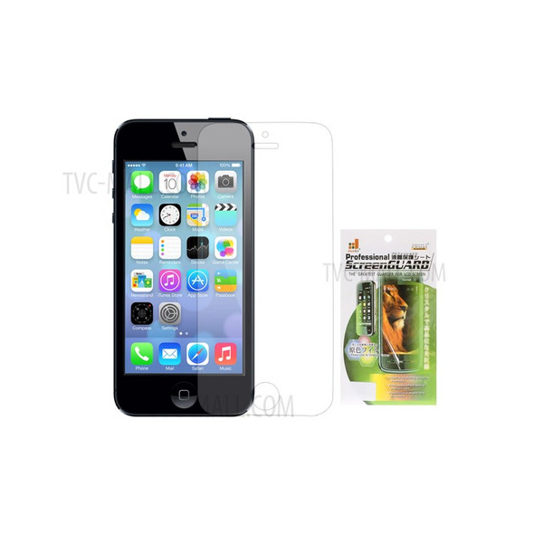 Clear LCD Screen Protect Film for iPhone 5S  (with Package)