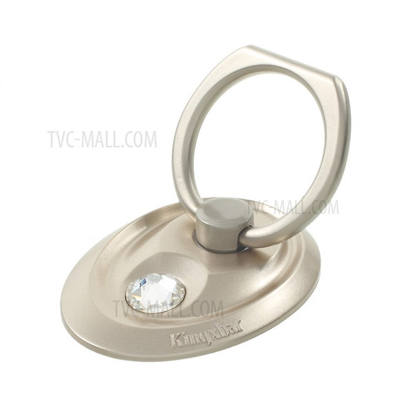 KINGXBAR Authorized Swarovski Crystals Zinc Alloy Phone Ring Holder - Teardrop