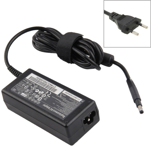 EU Plug AC Adapter 19V 3.33A for HP Envy 4 Notebook, Output Tips: 4.8 mm x 1.7mm