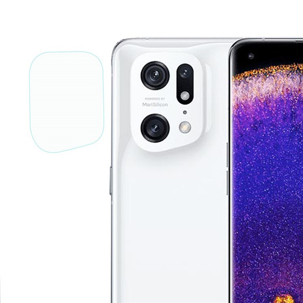 For Oppo Find X5 Pro Back Camera Lens Protector Wear-Resistant Tempered Glass Clear Camera Lens Film