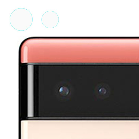 Tempered Glass Lens Protector for Google Google Pixel 6 HD Transparent Anti-Scratch Lens Film
