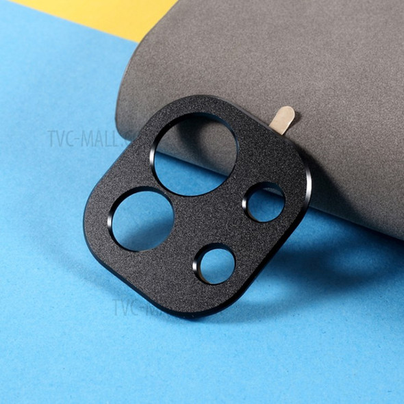 Anti-Scratch Metal Frame Camera Lens Protector for Xiaomi Mi 11 - Black