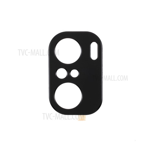 Metal Lens Frame Camera Protector Cover Ring Case Rear Protection for Xiaomi Redmi K40/ K40 Pro - Black