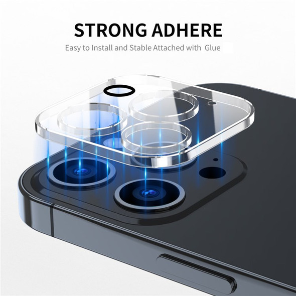 ENKAY HAT-PRINCE For iPhone 14 Pro 6.1 inch/14 Pro Max 6.7 inch Camera Lens Protector Full Coverage Tempered Glass Lens Film