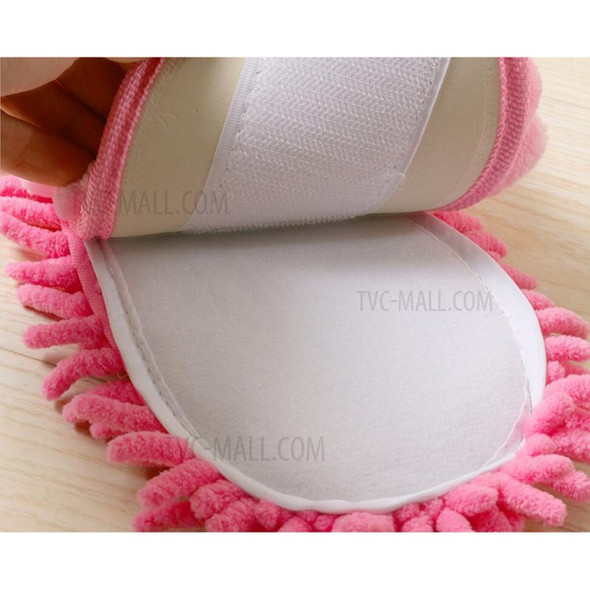 Copy of Lazy Microfibre Floor Cleaning Mop Slippers Dust Polish Shoes - Pink / Size35-37