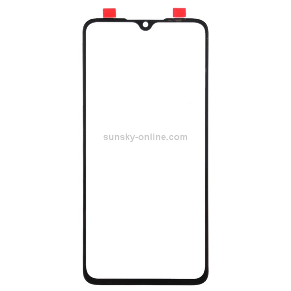 Front Screen Outer Glass Lens for Xiaomi Mi CC9e / Mi A3(Black)