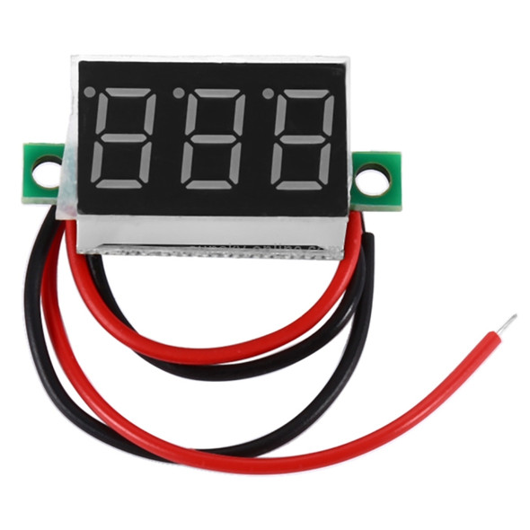 DC 4.5 - 30V LED Panel Voltmeter Digital Voltage Meter