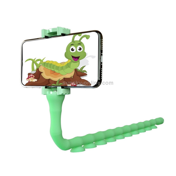 RKL9 Creative Budding Lazy Phone Bracket Live Broadcast Octopus Tripod (Green)