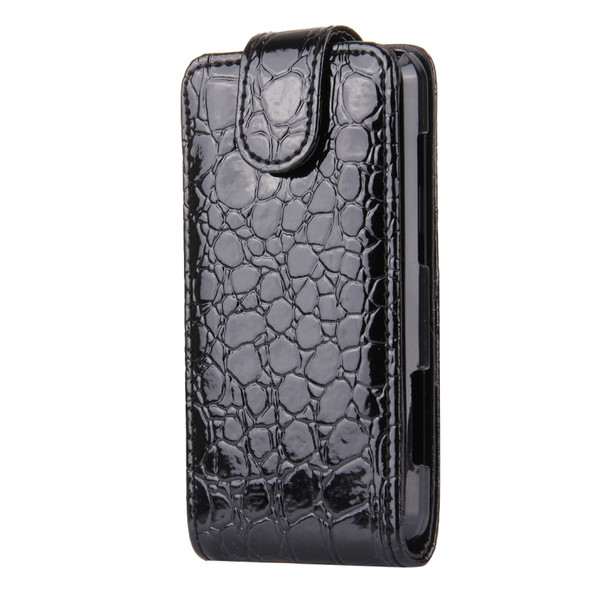 Crocodile Texture Vertical Flip Leather Case for HTC EVO 3D