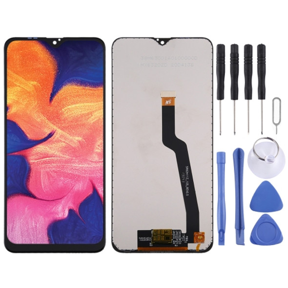 LCD Screen and Digitizer Full Assembly for Galaxy A10 (Black)