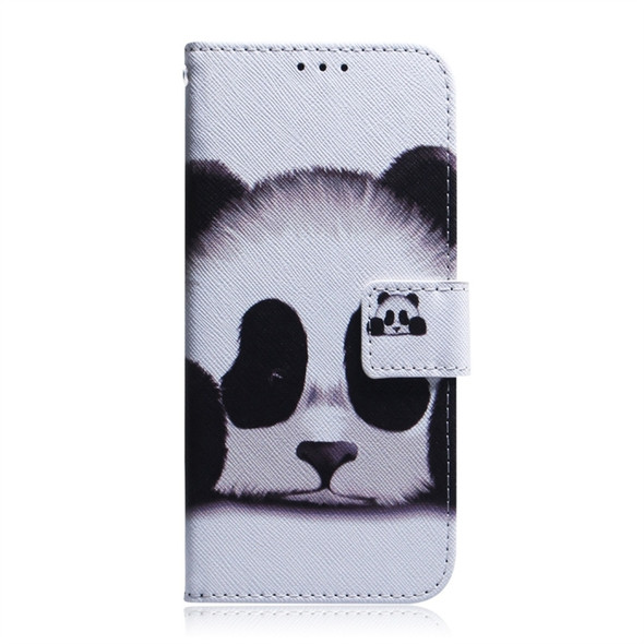 Panda Pattern Coloured Drawing Horizontal Flip Leather Case for Huawei Mate 20 Pro, with Holder & Card Slots & Wallet