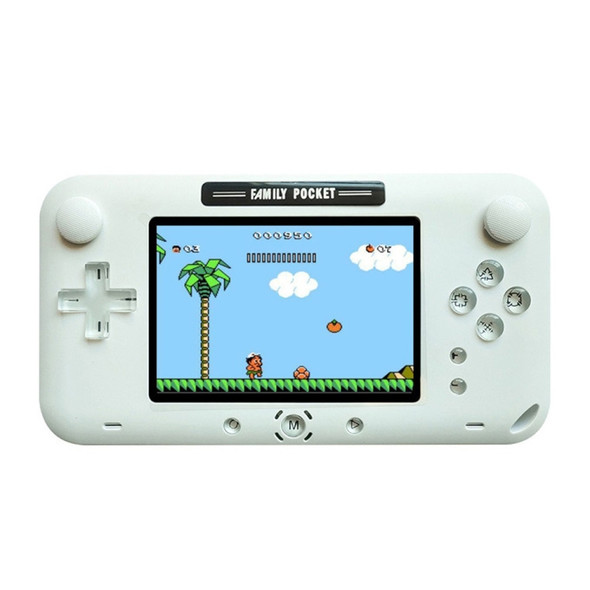 RS-52FC PSP 4.0 inch Pocket Console Handheld Game Player, Support 208 NES Classical Games (White)