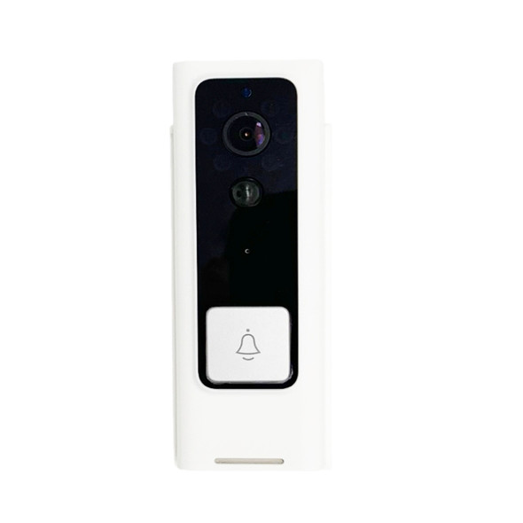 M200B WiFi Intelligent Square Button Video Doorbell, Support Infrared Motion Detection & Adaptive Rate & Two-way Intercom & Remote / PIR Wakeup(White)