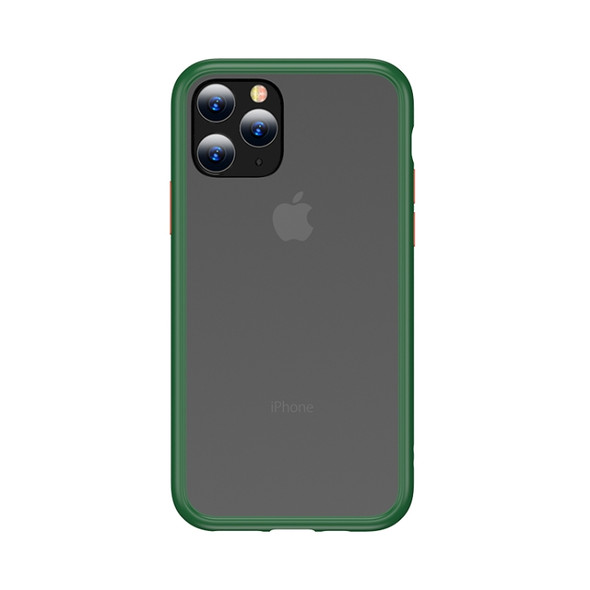 For iPhone 11 Pro TOTUDESIGN Gingle Series Shockproof TPU+PC Case(Green)