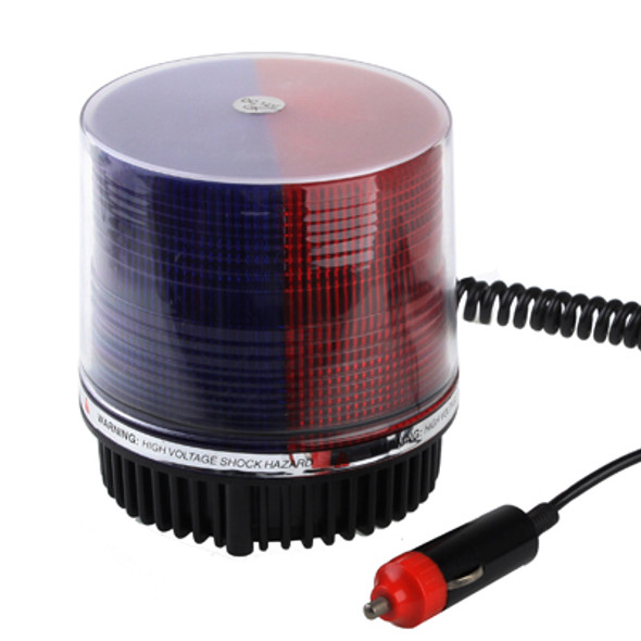 Red + Blue, Brilliant Strong Xenon 9 Flash Strobe Warning Light for Auto Car