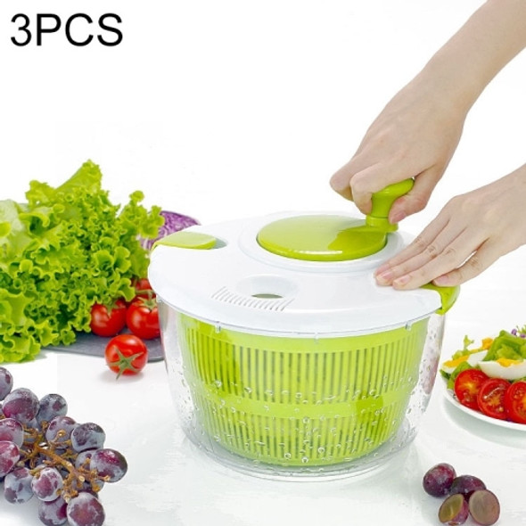3 PCS Vegetable Fruit Dipper Drain Basket Kitchen Tools