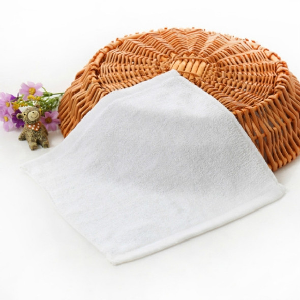 2 PCS Wood Fiber Small Square Dish Towel(White)