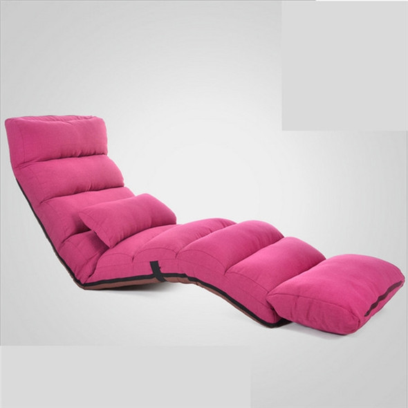 Modern sofa Bed Lounge Living Room reclining Chair Folding Adjustable Sleep Sofa(Red )