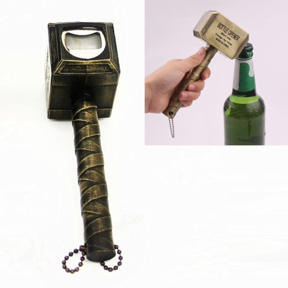 Hammer Shape Creative Magnetic Beer Wine Bottle Opener (Bronze)