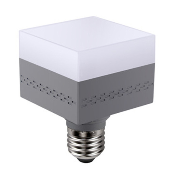 E27 Square High Brightness Bulb Indoor Lighting Energy Saving Bulb, Power:28W(6500K Cold White)