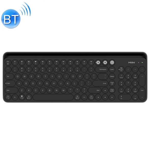 Xiaomi MIIIW 102 Keys Bluetooth + 2.4GHz Wireless Dual Modes Keyboard(Black)