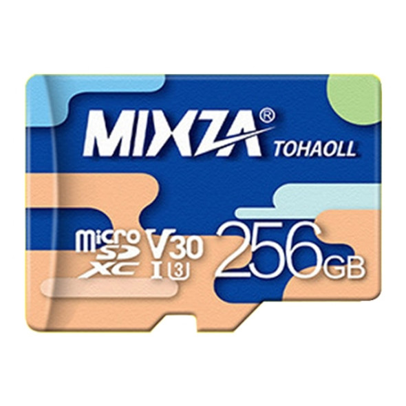 MIXZA 256GB High Speed Class10 Colorful TF(Micro SD) Memory Card