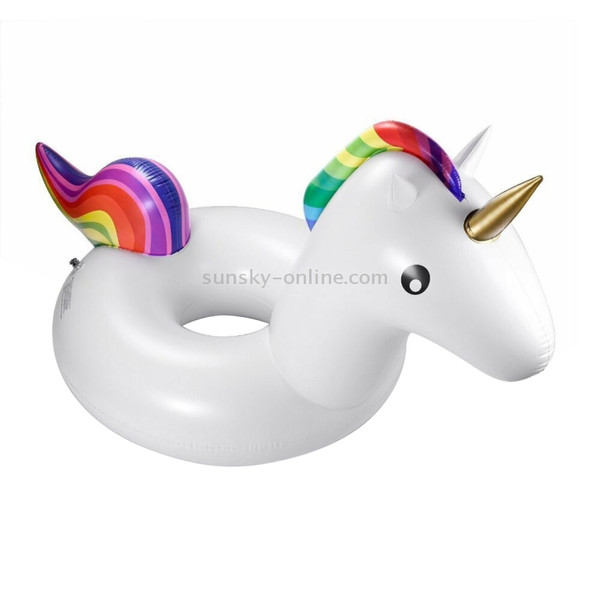 Inflatable Unicorn Shaped Swimming Ring, Inflated Size: 260 x 115 x 120cm