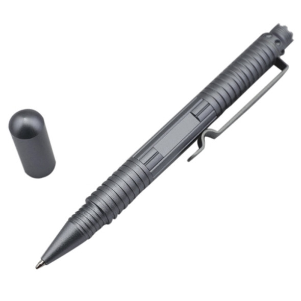 Portable Multi-function Pen Self Defense Supplies Weapons Protection Tool(Gray)