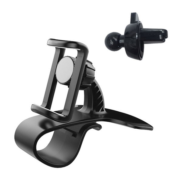 Multi-function Vehicle Navigation Frame Dashboard Car Mount Phone Holder, with Air Outlet