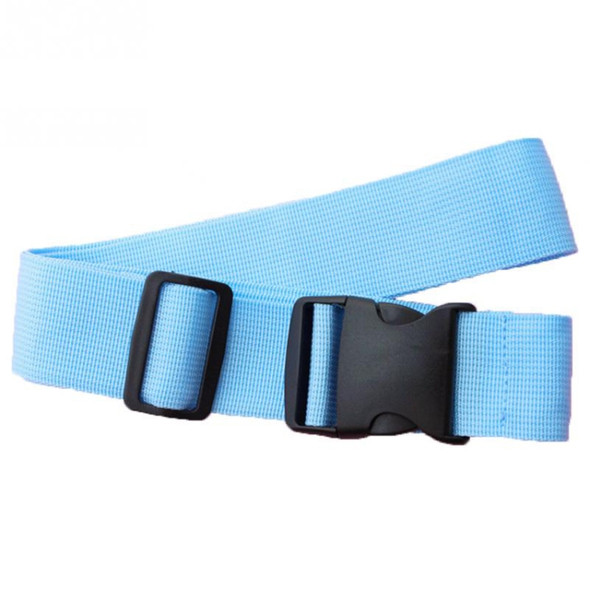 Cross Rainbow Elastic Telescopic Bag Bungee Luggage Packing Belt Travel Luggage Fixed Strap (Blue)