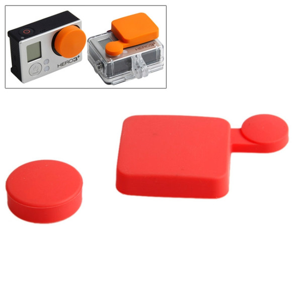 TMC Silicone Cover Set for GoPro Hero 4 / 3+(Red)