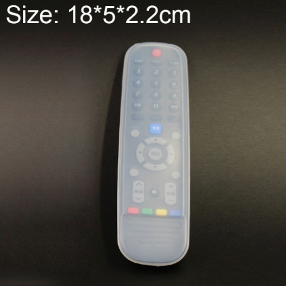 5 PCS SKYWORTH TV Remote Control Waterproof Dustproof Silicone Protective Cover, Size: 18*5*2.2cm