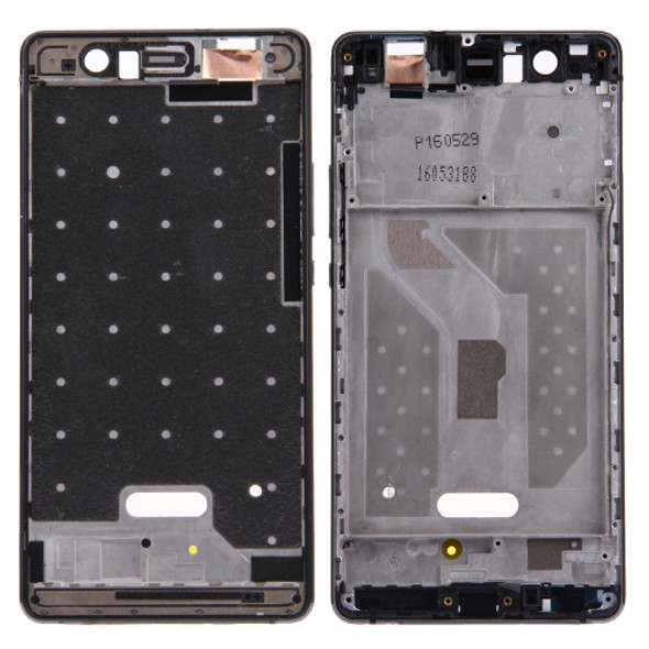 For Huawei P9 Lite Front Housing LCD Frame Bezel Plate(Black)