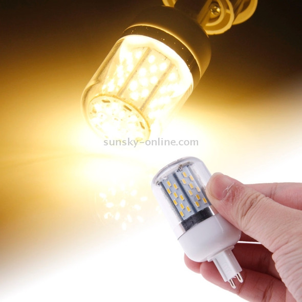 G9 5W 400LM Corn Light Lamp Bulb, 78 LED SMD 3014, Warm White Light, AC 220V