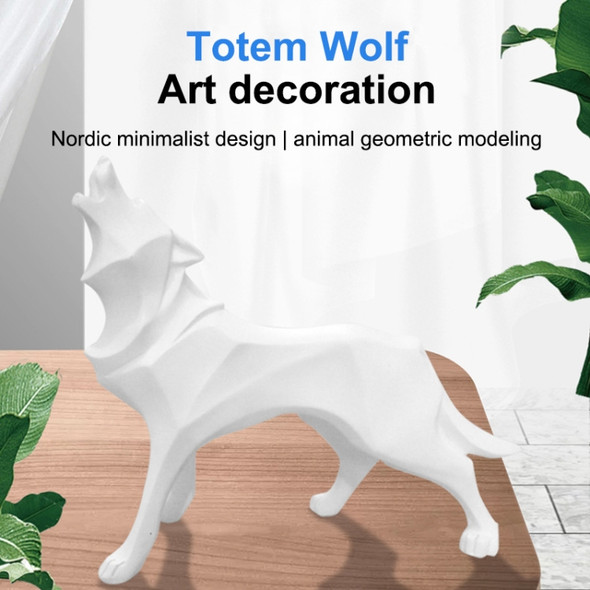 Nordic Animal Resin Handicraft Ornament(White)