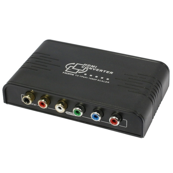 HDV-338 HDMI to YPbPr Scaler Adapter Converter Box(Black)