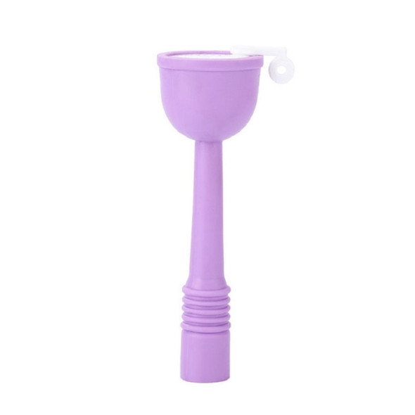 Kitchen Faucet Water-saving Shower(Long Purple)