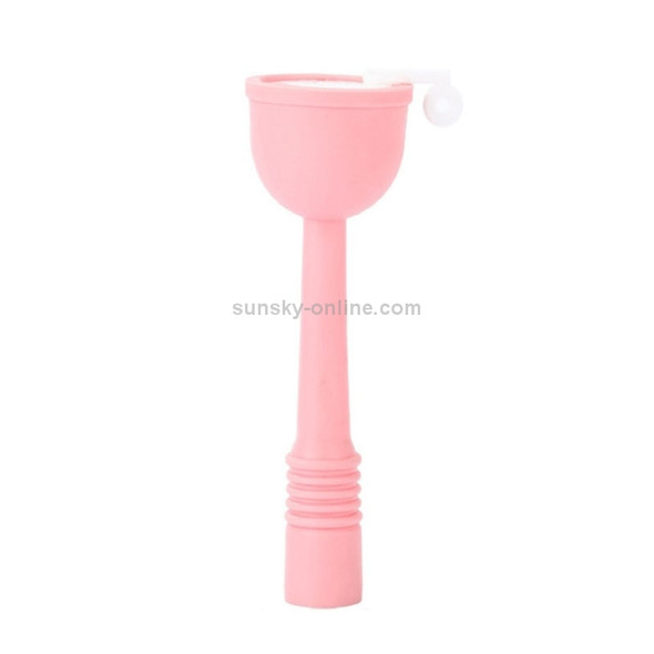 Kitchen Faucet Water-saving Shower(Long Pink)