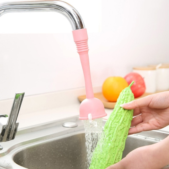 Kitchen Faucet Water-saving Shower(Short Pink)