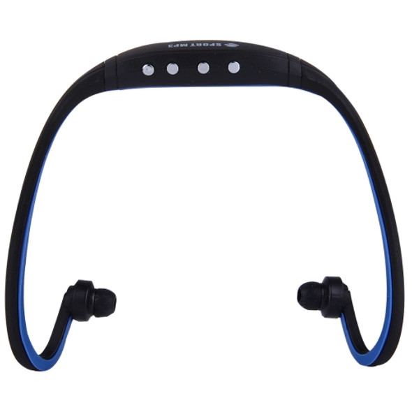 SH-W3 Life Waterproof Sweatproof Stereo Sports Earbud Earphone In-ear Headphone Headset with Micro SD / TF Card, For Smart Phones & iPad & Laptop & Notebook & MP3 or Other Audio Devices, Maximum SD Card Storage: 32GB(Black + Dark Blue)