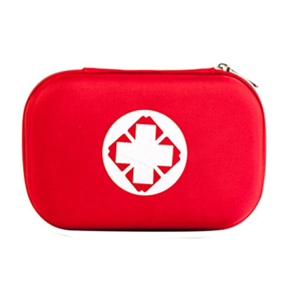 43 In 1 EVA Portable Car Home Outdoor Medical Emergency Supplies Medicine Kit Survival Rescue Box(Red)
