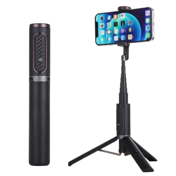 M18 Portable Selfie Stick Remote Control Mobile Phone Holder(Blue)