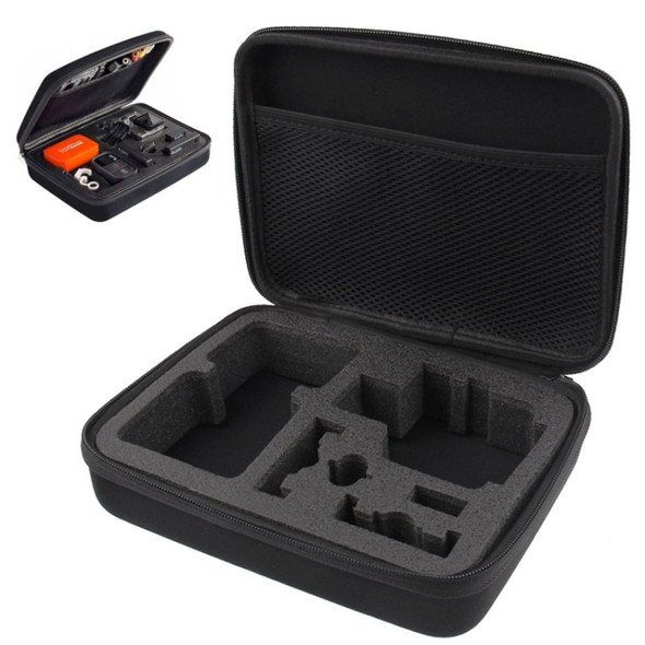 Shockproof Waterproof EVA Portable Case for Xiaoyi, Size: 22.5cm x 17.5cm x 6.7cm(Black)