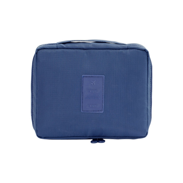 2 PCS Waterproof Make Up Bag Travel Organizer for Toiletries Kit(Navy)