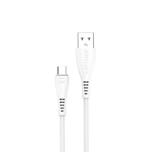 Teclast  1.0m  Micro to USB Environmentally Friendly TPE Fast Charging Cable(White)