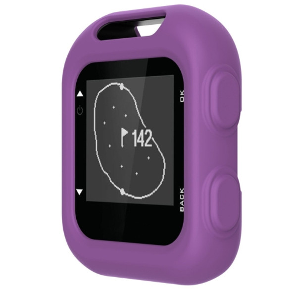 Silicone Protective Case for Garmin Approach G10 Golf(Purple)