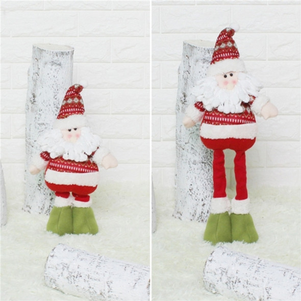 CX15934 Santa Claus Scalable Doll Window Ornament Christmas Decoration